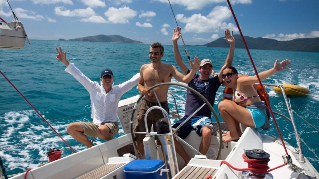 Team spirit and good company make renting a yacht with a skipper a phenomenal experience